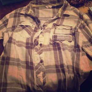 Light plaid flannel